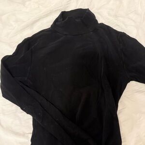 Black Long Sleeve Bodysuit